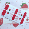Point strawberry rainbow PRESS ON NAILS