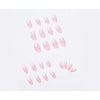 Pink flame short ballet PRESS ON NAILS