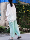 Loose Comfortable Pure Cotton&Color Pants