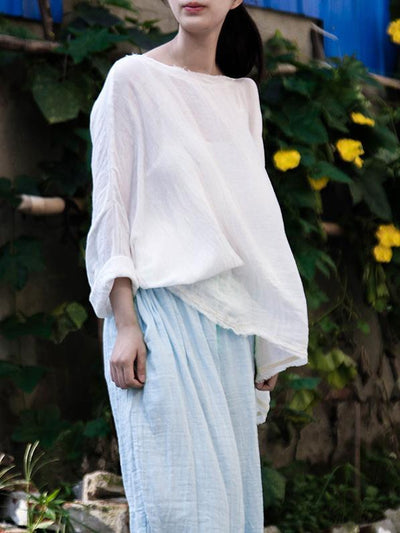 Loose Comfortable Pure Cotton&Color Pants