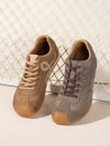 Men Vintage Genuine Leather Breathable Sport Shoes